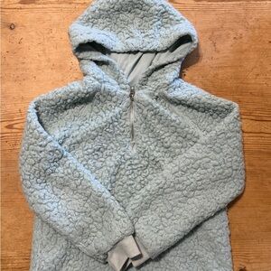 Art Class Kids Sherpa Hoodie - Light Blue